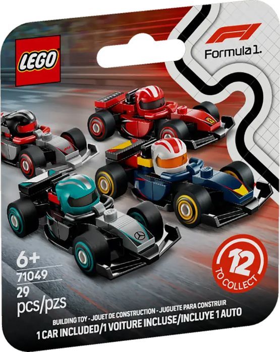 LEGO 71049 Kolekcjonerski Bolid F1 Limitowana Edycja