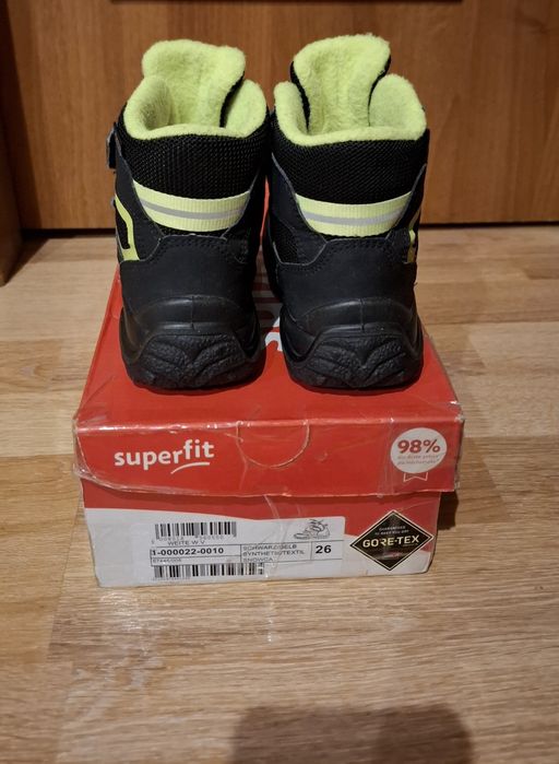 Зимові черевики Superfit з Gore Tex ботинки Superfit черевики Reima,26