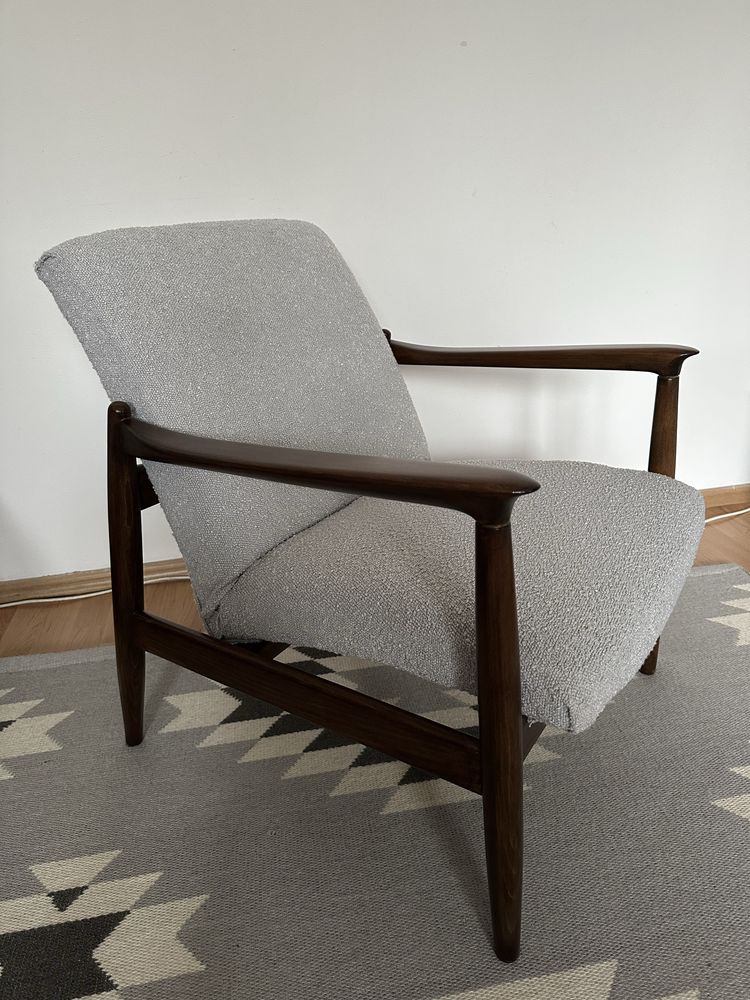 Fotel GFM 64 Edmund Homa PRL Vintage Retro Midcentury Modern