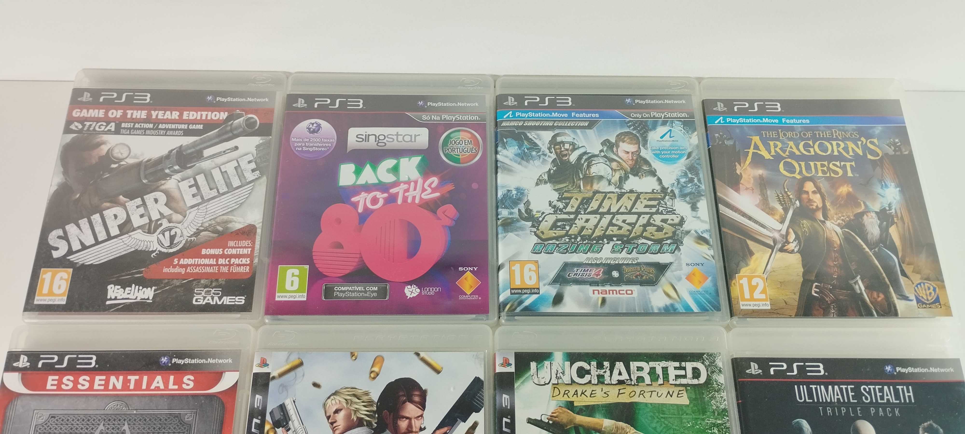 Lote 10 Jogos Playstation 3 PS3
