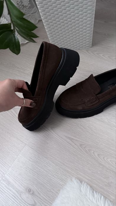 Лофери шоколад коричневі