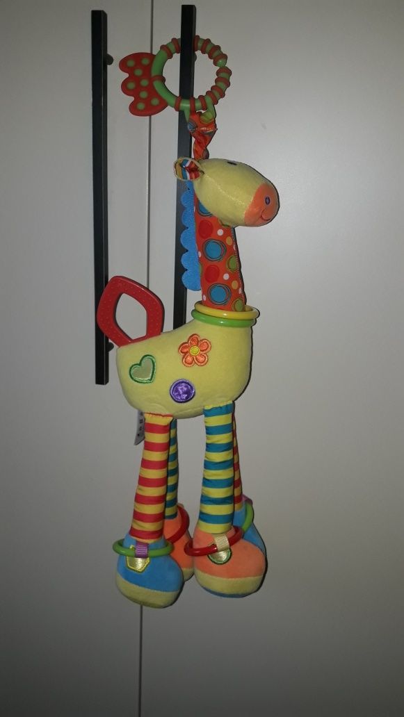 Іграшка підвіс на каляску жираф