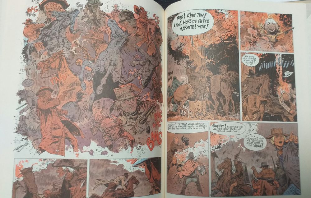 Comanche Le desert sans lumiere Hermann Greg Lombard BD