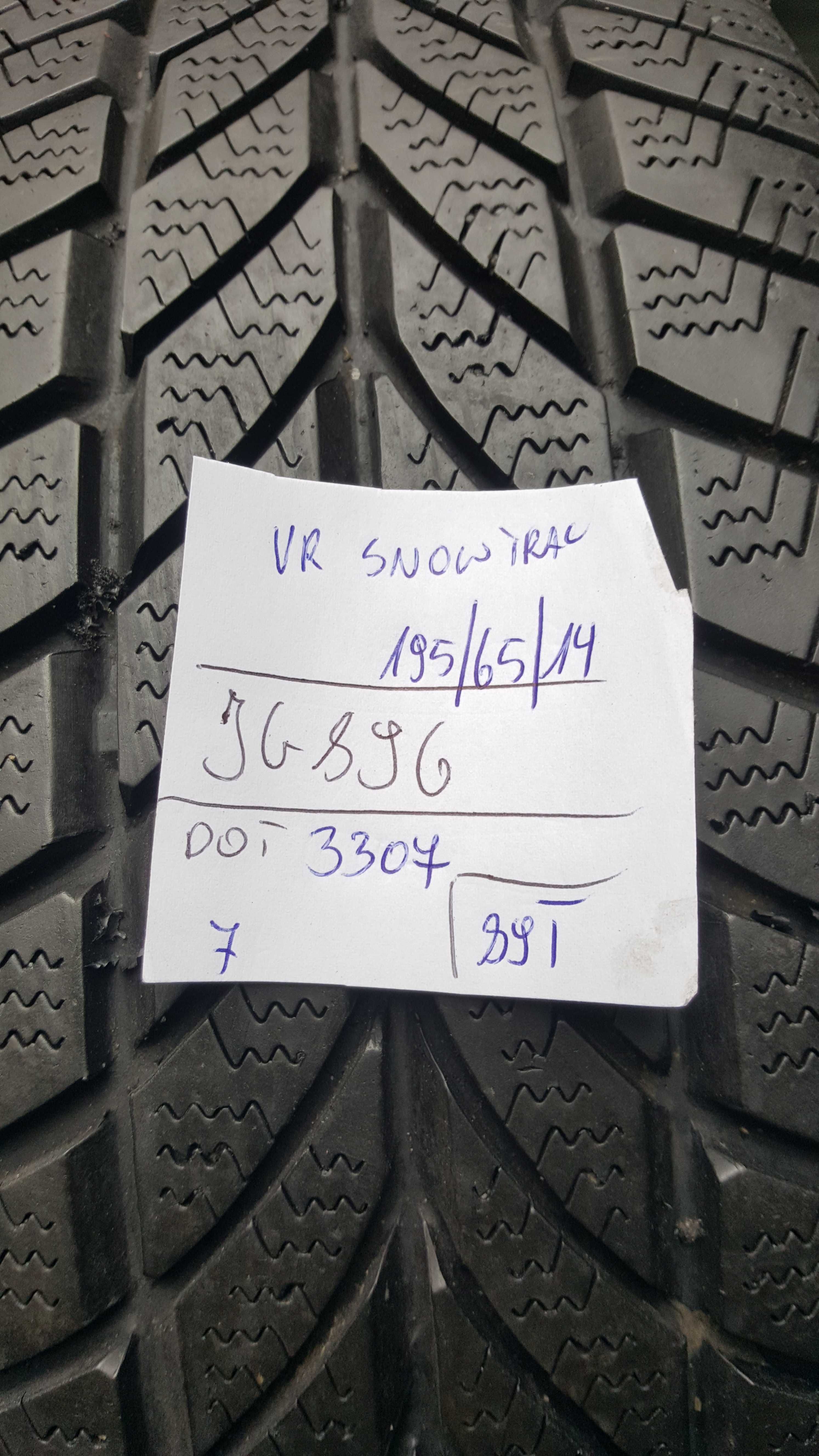 Vredestein 195/65 r14 SnowTrac /// 7mm!!! wysyłka GRATIS