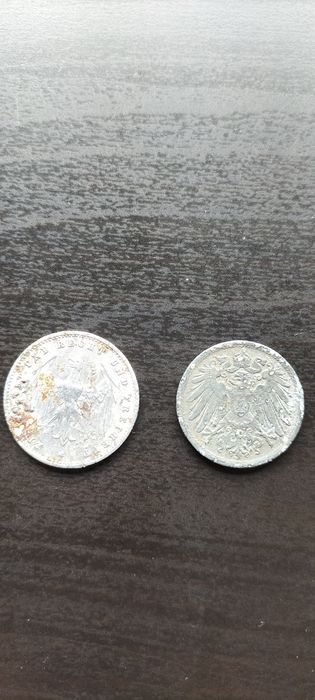 Monety niemieckie  10 Pfennig, 200marek