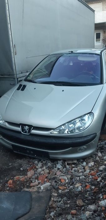 Na części Peugeot 206 Lift ETS Silnik Skrzynia Maska Zderzak Drzwi Klapa Szyba