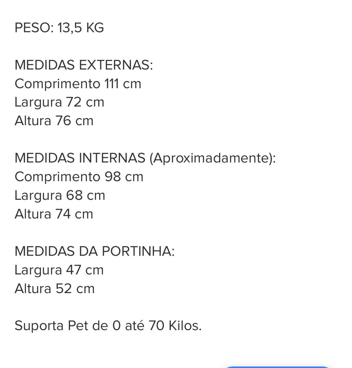 Caixa de transporte de cachorro para avião