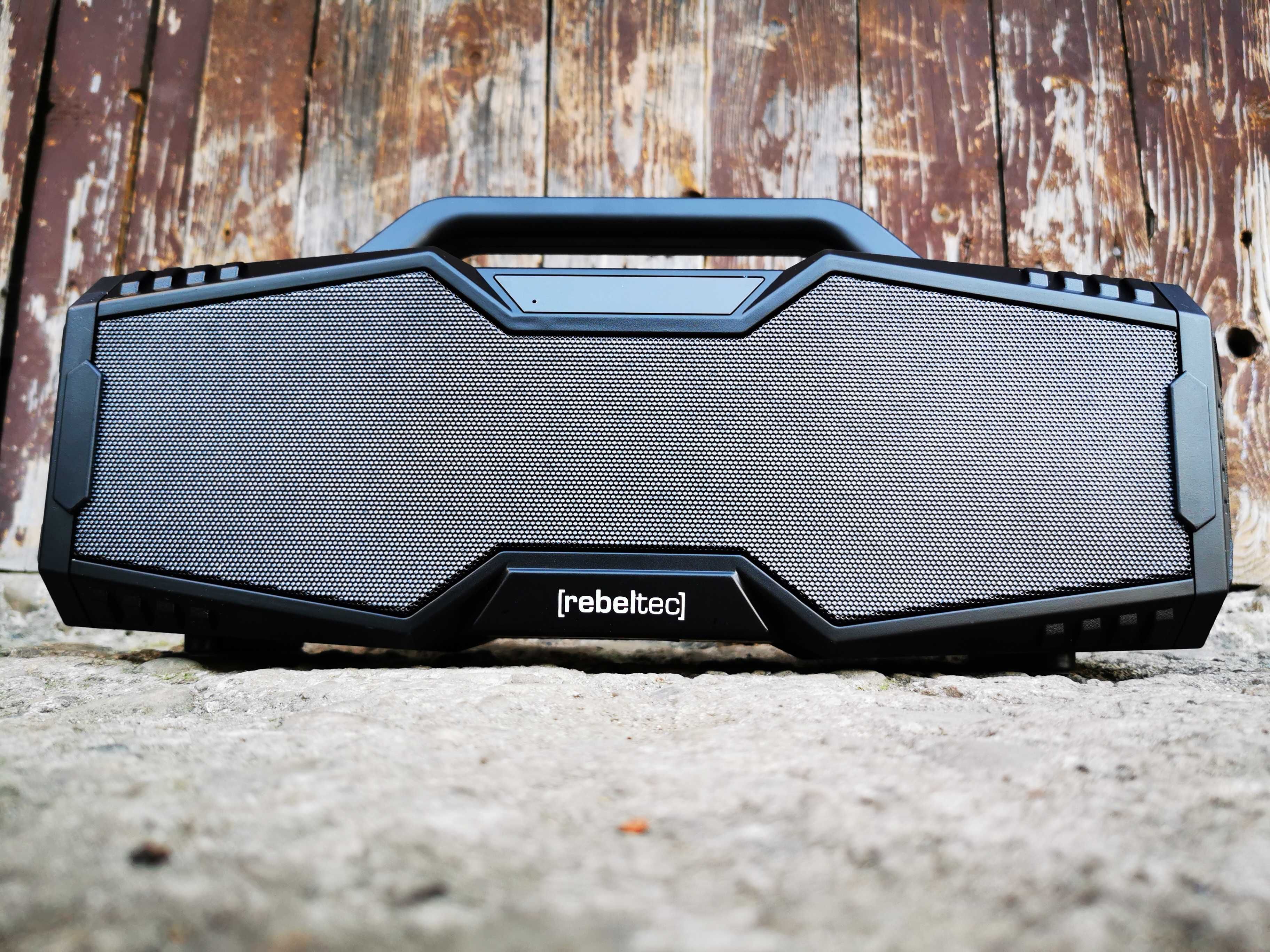 BOOMBOX Głośnik BLUETOOTH Subwoofer RADIO Odtwarzacz KOLUMNA Budowlane