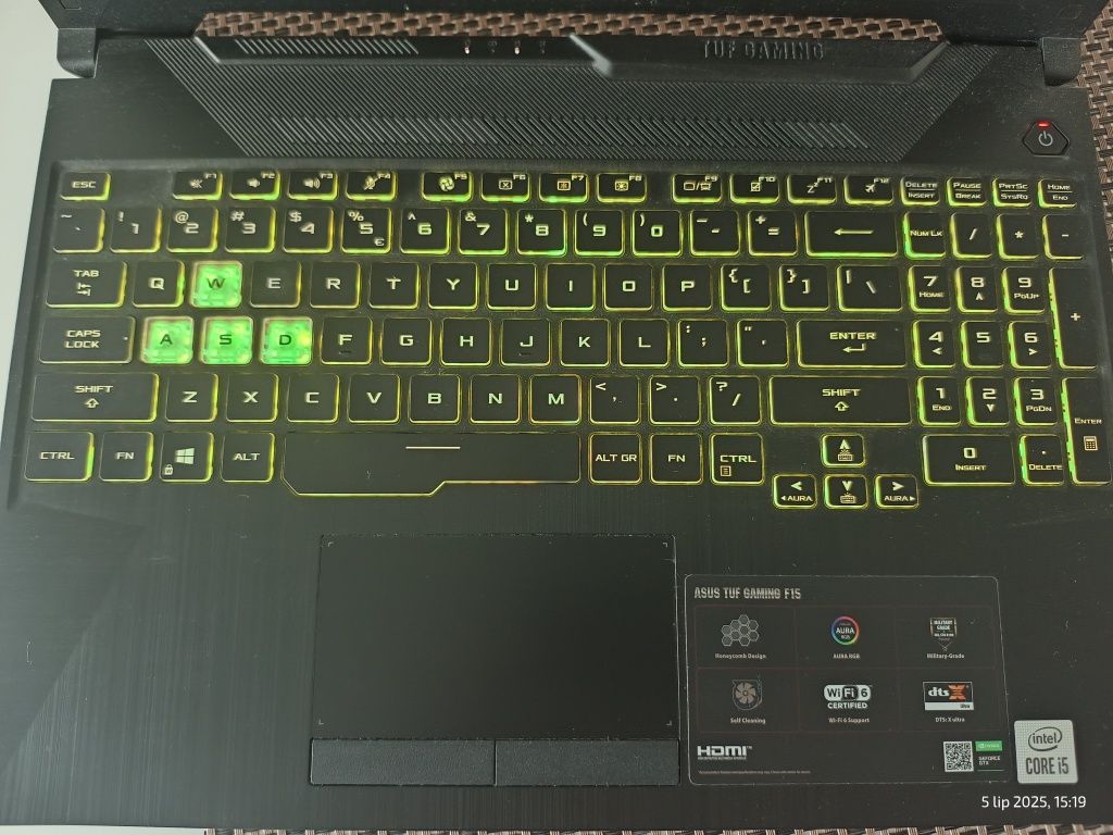 Laptop Asus TUF Gaming 15,6