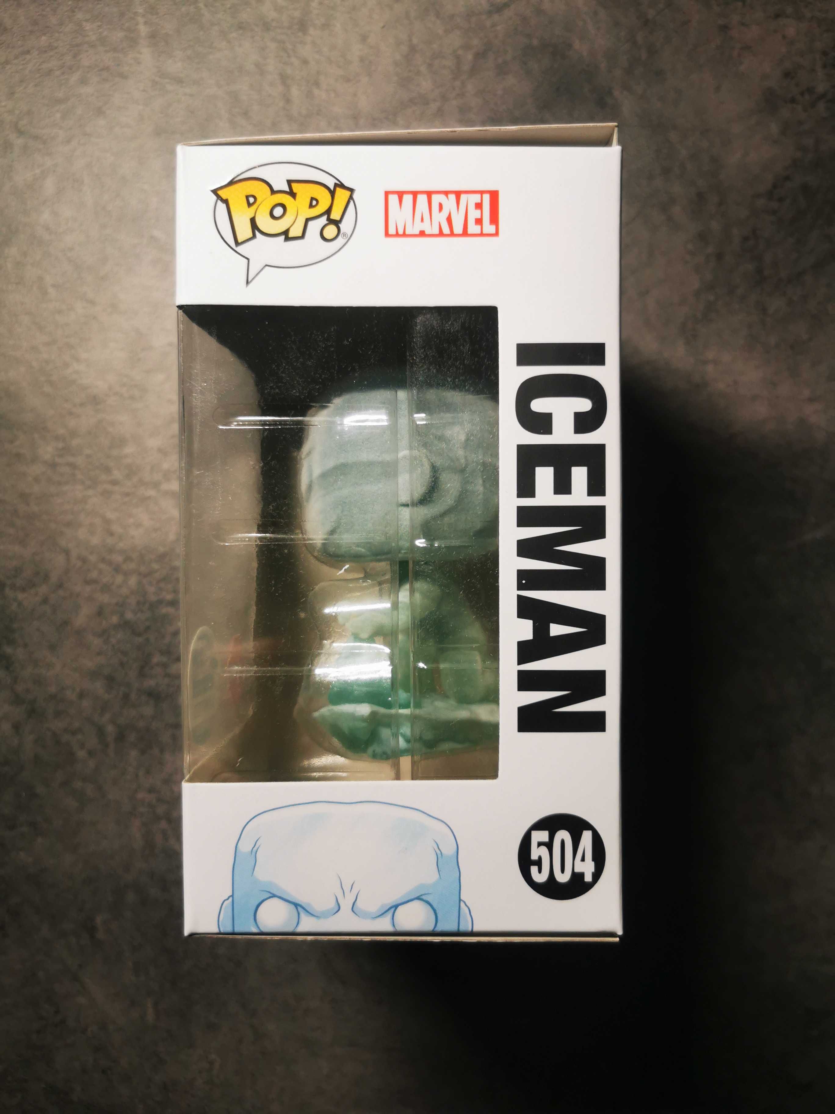 Iceman 504 Flocked Funko Pop Marvel