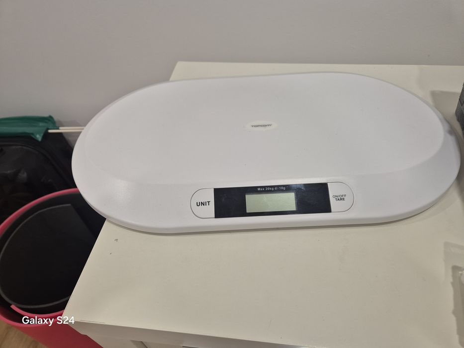 Balança topcom para bebé