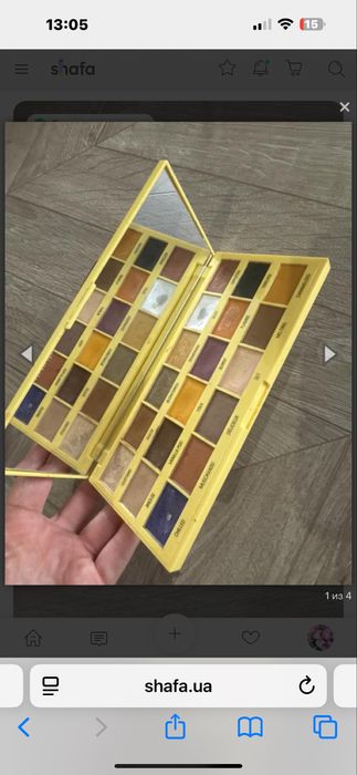 Тени для век б у на 18 цветовввв и 9 кiko