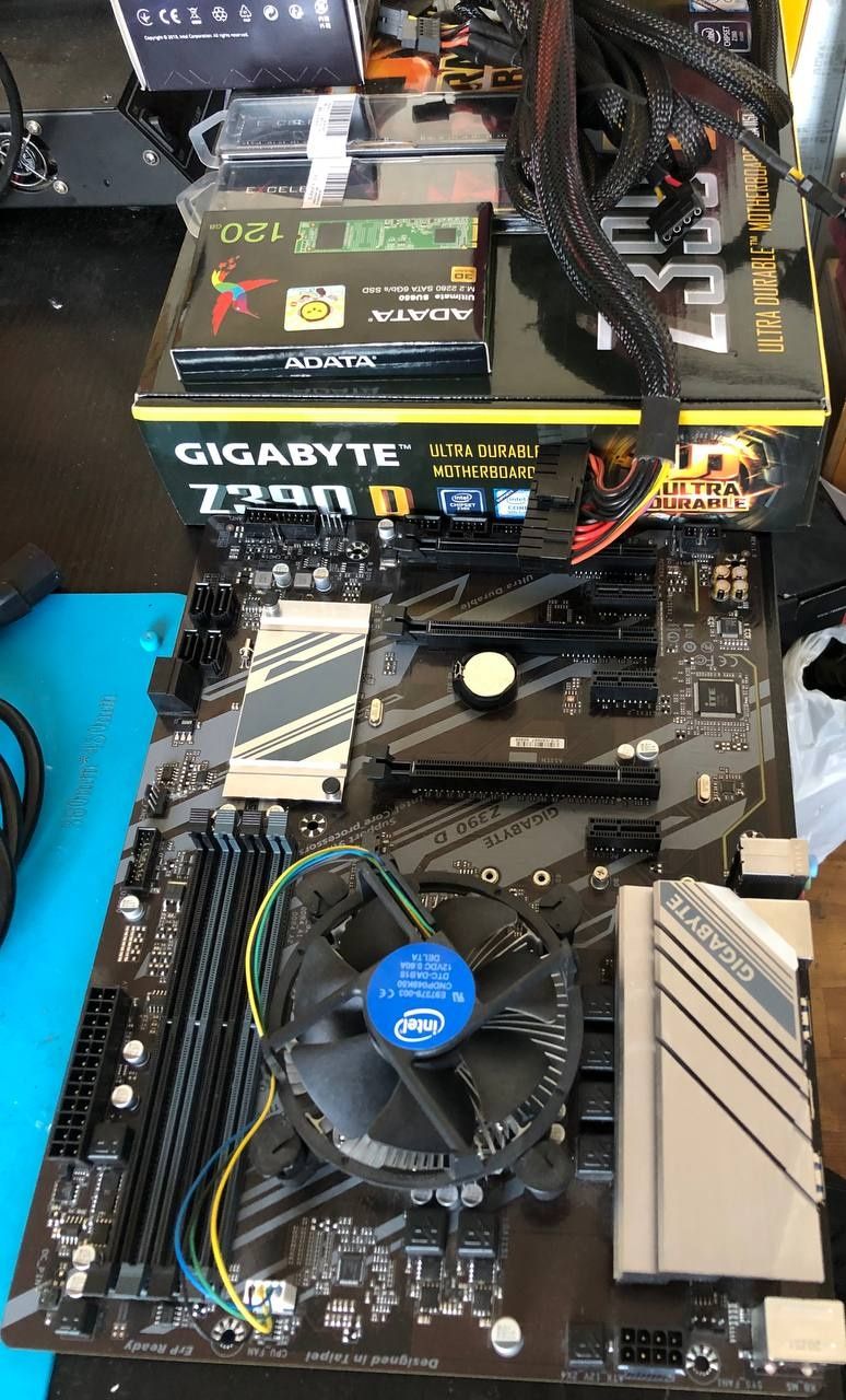 Компютер PC i3-9100F, 16 GB DDR4, vps 500,RX570 4GB,m2 128 SSD+1Tb HDD