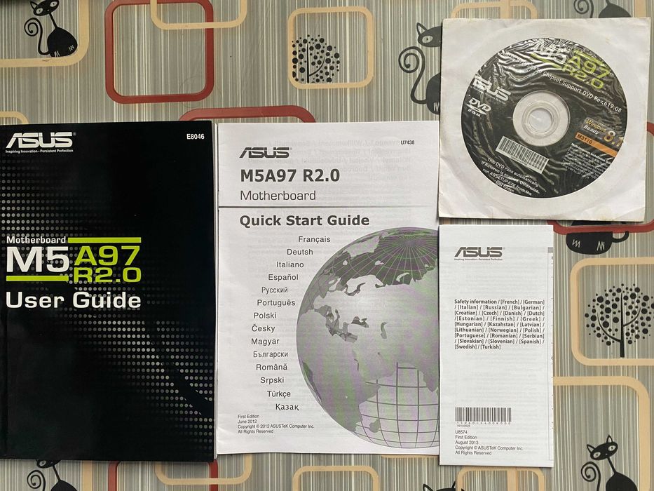 Комплект ASUS M5A97 R2.0 + G.Skill Ripjaws X DDR3 16GB 2400Mhz