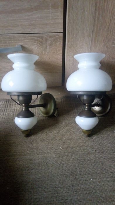 PRL  mosiądz kinkiet