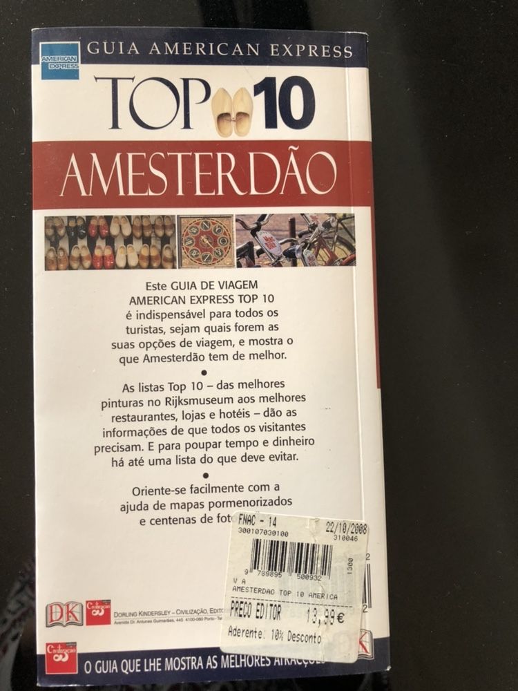 Livro Top 10 Amesterdao