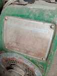 Motor de rega antigo
