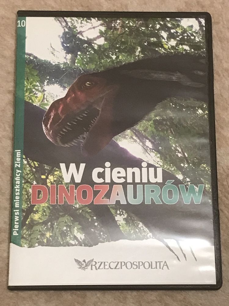 W cieniu dinozaurów - płyta DVD dinozaury