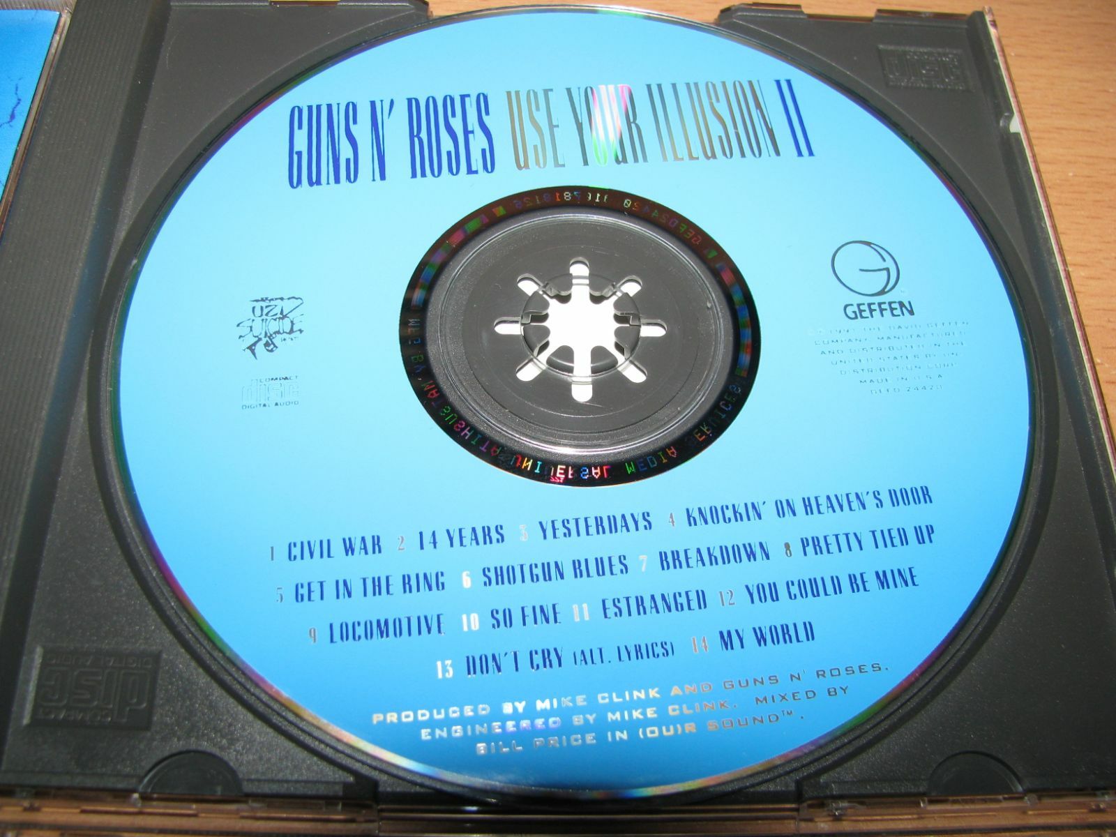 GUNS N'ROSES - Use Your Illusion I & II (1991 Geffen USA MATSUSHITA 2C