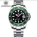 Механічний годинник STEELDIVE SD1953 Seiko NH35 автопідзаво Submariner