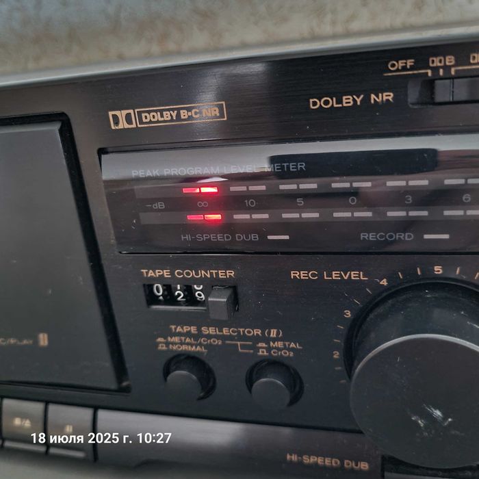 Двухкассетная дека Teac W-485C