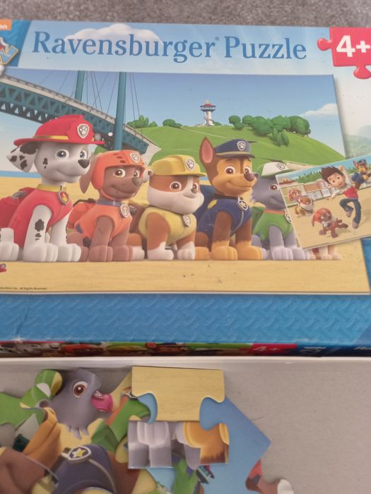 Puzzle duplo Patrulha Pata