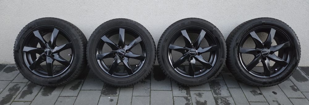 Koła zimowe alufelgi 195/55 r16 4x108 Peugeot Citroen
