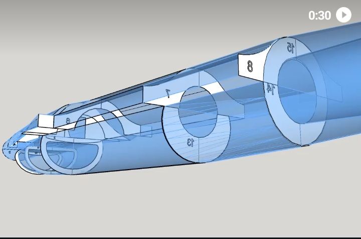 RC plan linku DFX samolotu F-16