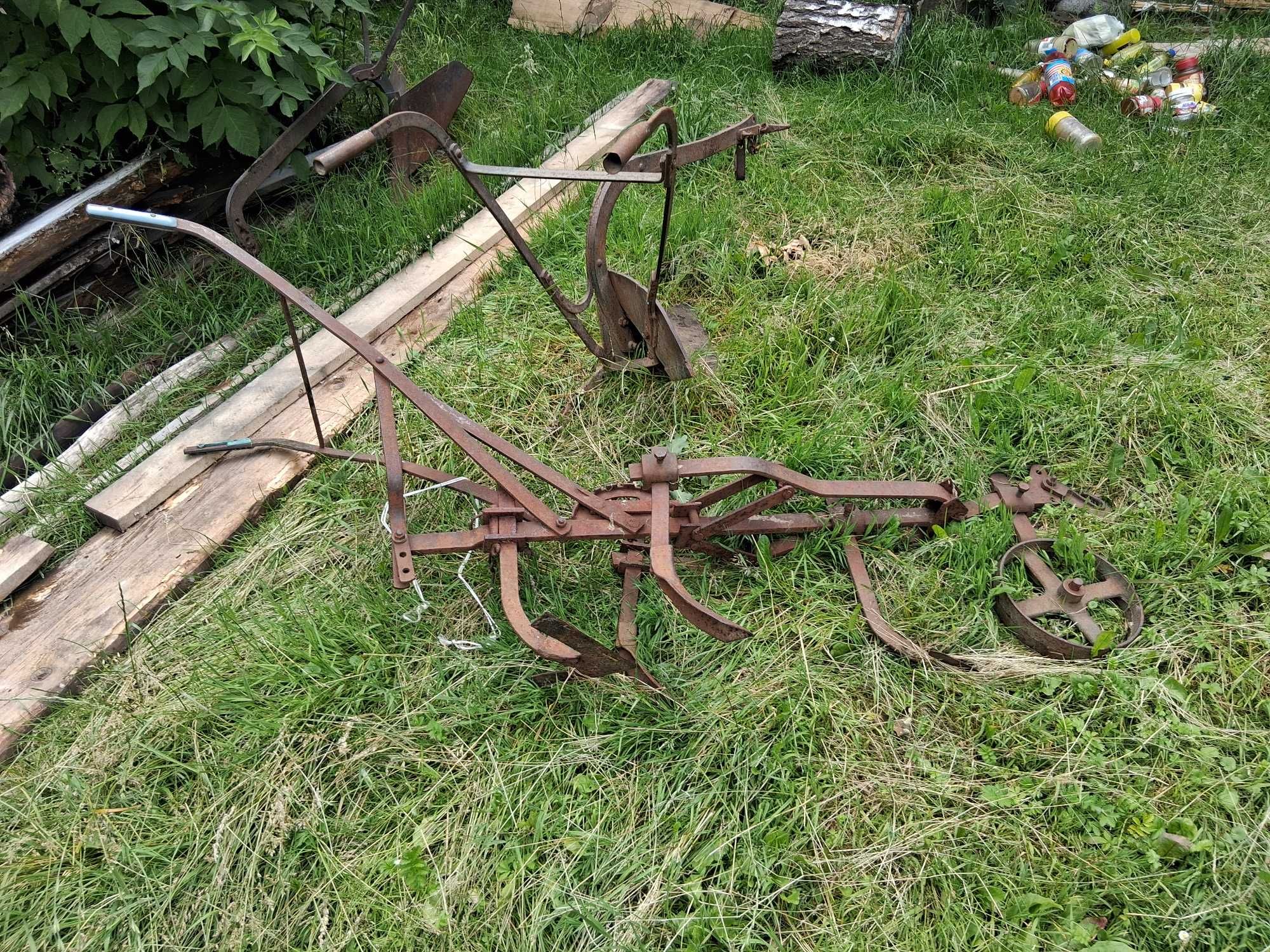 Pług konny jednoskibowy, płużek, opielacz, zabytek