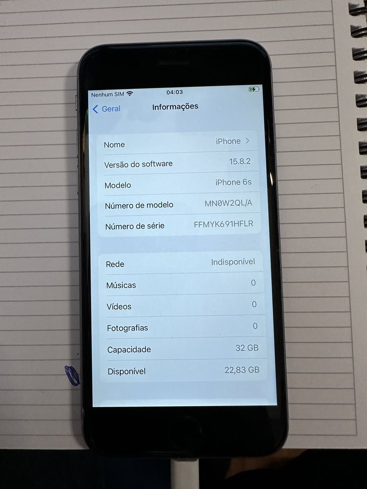 Iphone 6S 32GB em bom estado