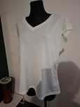 Biały T-shirt ,XL , Shein
