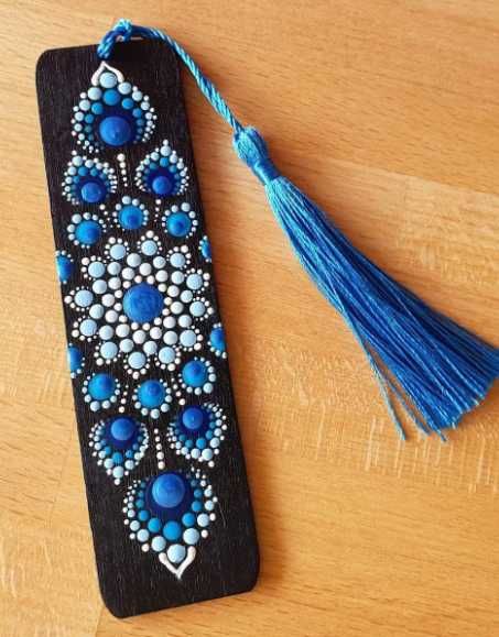 Mandalas em pontilhismo, artesanatos personalizados.