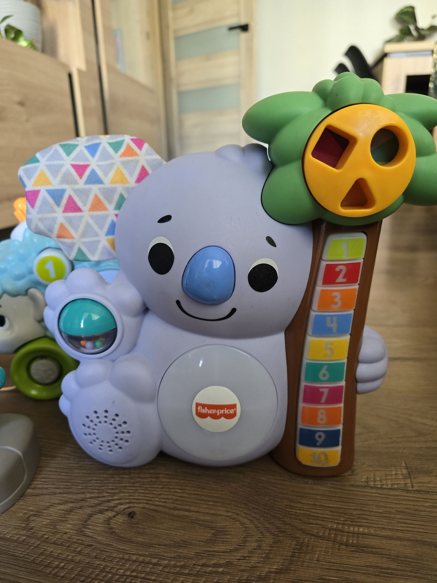 Zabawki Fisher Price Linkimals Leniwiec, Koala, Łoś, Jeż