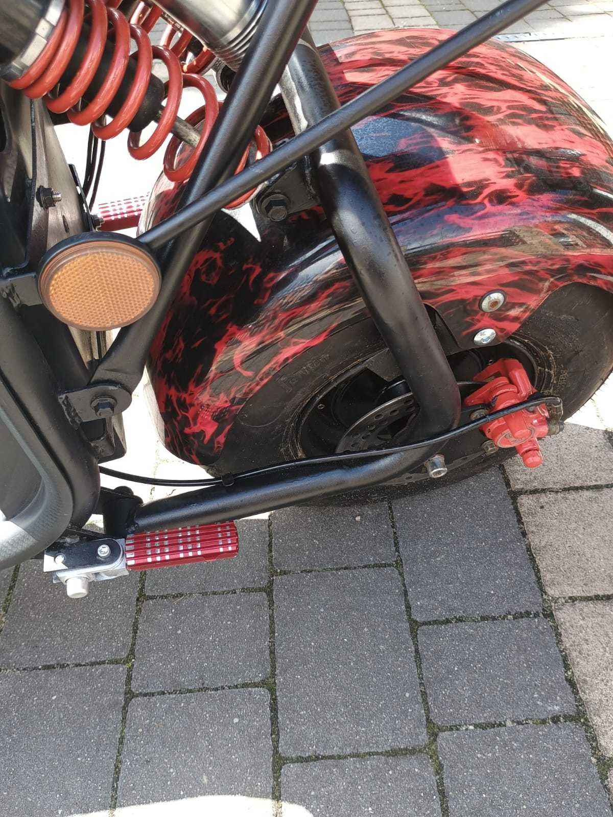 Motorower (skuter elektryczny Bili Coco 1 ) 1500W 60V 12Ah + 100Ah