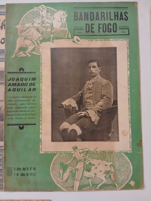 Coleção de 10 revistas bandarilhas de fogo 1933 a 34
