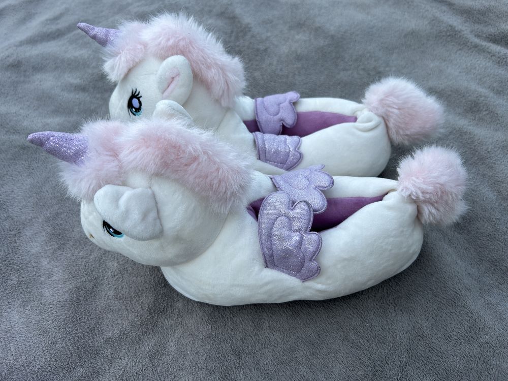 Buty kapcie unicorn jednorożec konik