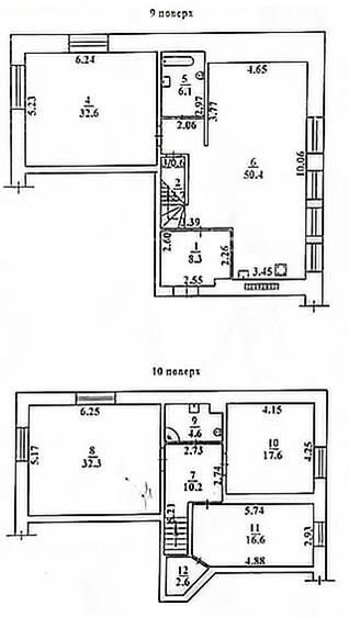 Двухуровневая квартира в центре  / Замок Цветов  , 186 м, генератор