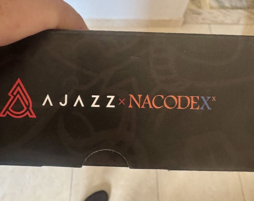 Teclado AJAZZ AK820 novo nunca usado