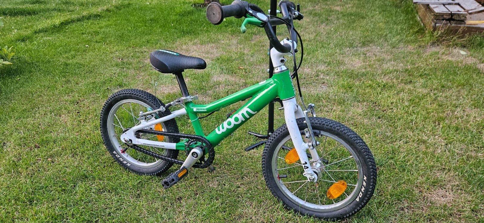 Rowerek  Woom 2  zielony