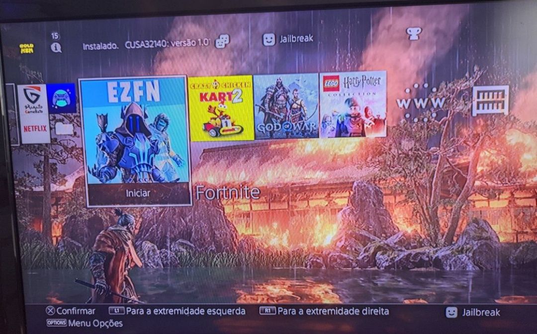 PS4 firmware jailbreak