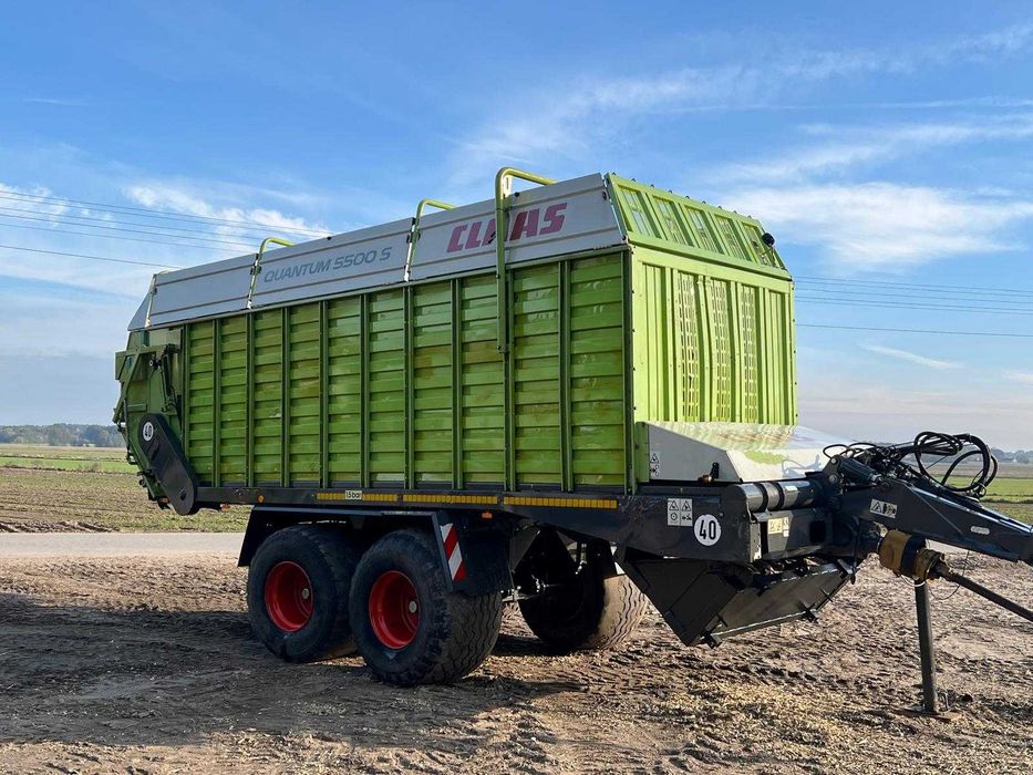 Claas Quantum 5500s Przyczepa objętościowa, Tandem (Veenhuis, Joskin)