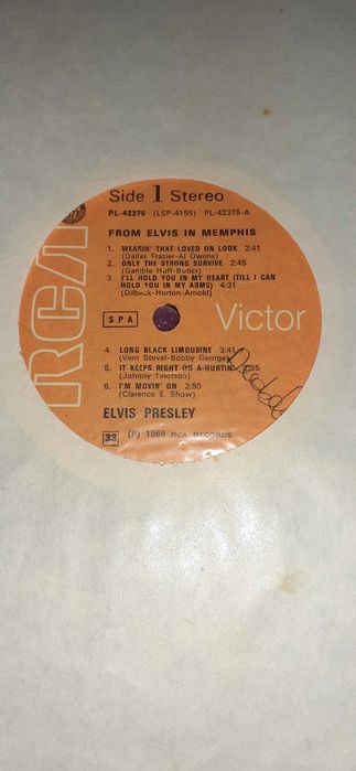 Comjunto 3 Discos Vinil "Elvis Presley"