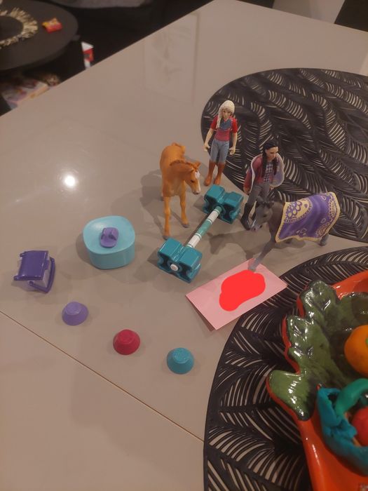 Zestaw schleich używany