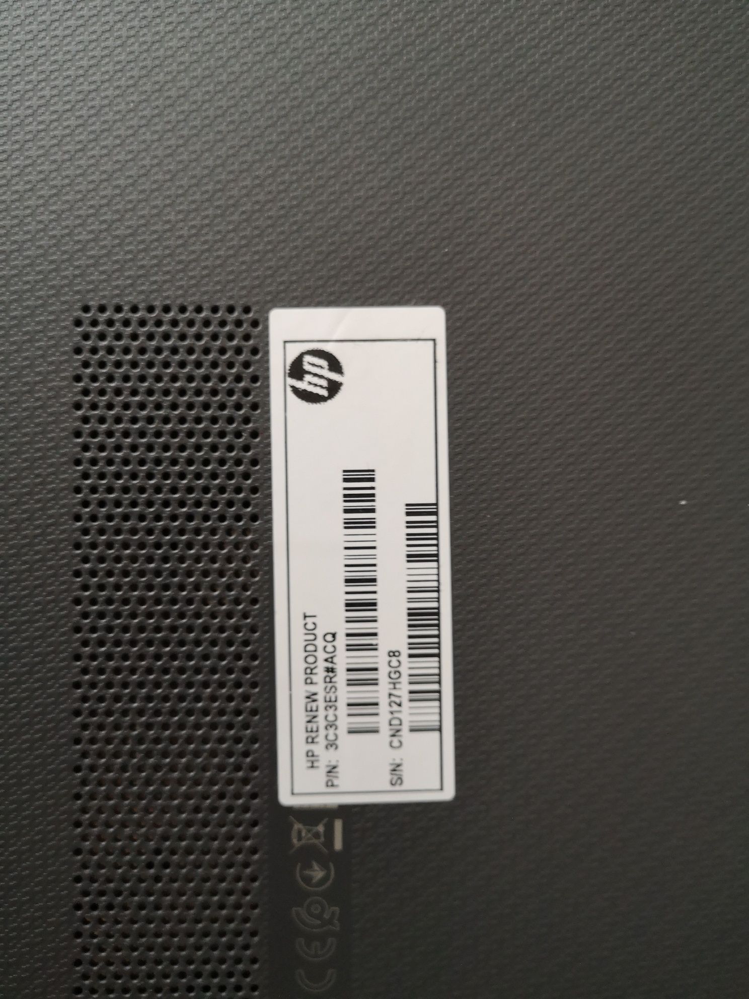 Laptop, notebook PC HP 250 G8, Intel Celeron N4020 CPU, RAM 4GB