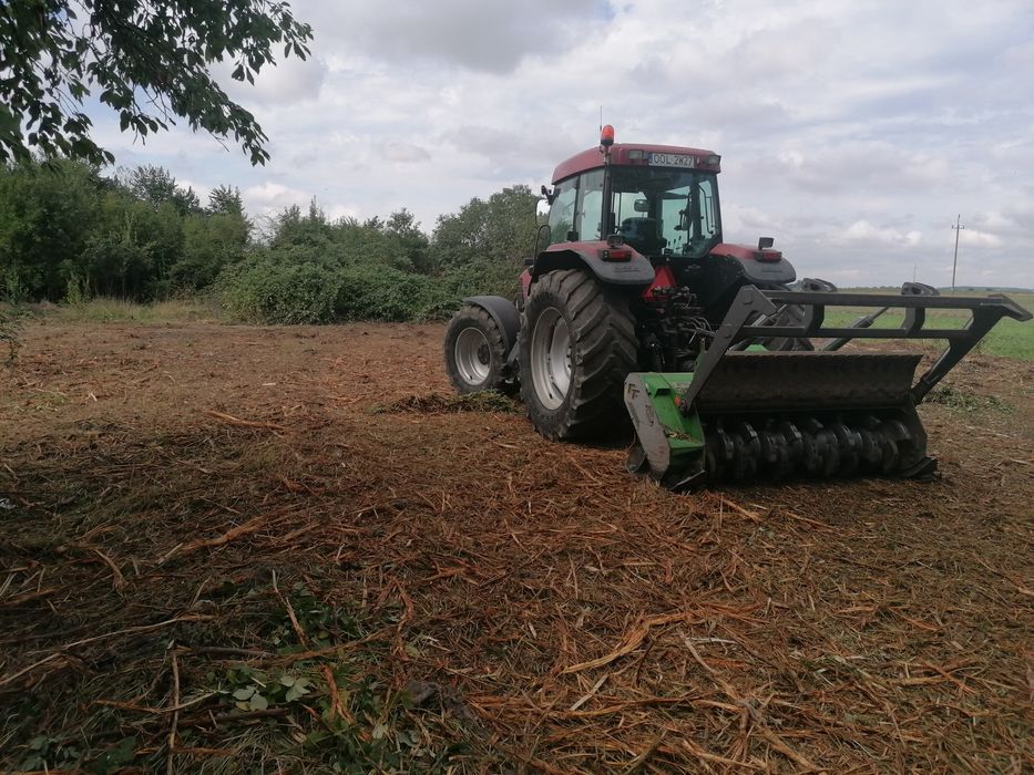 Mulczer leśny mulczowanie karczowanie czyszczenie działek rekultywacja