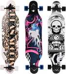 longboard skate deskorolka rekin napisy