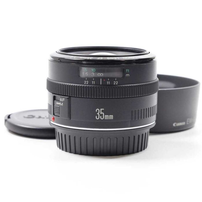 Canon EF 35mm f/2.8 (full frame ou Ap_c) Rig.Nova .na garantia