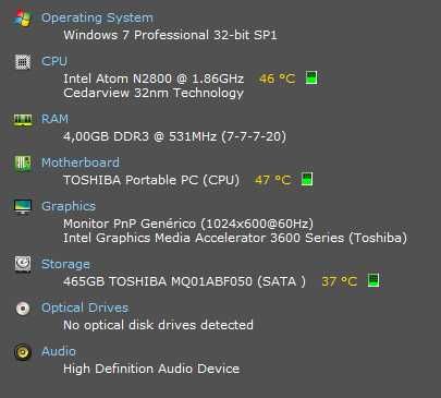 NoteBook Portatil 10,1" Toshiba