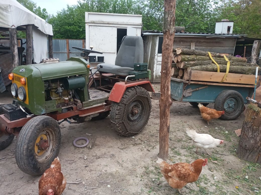 Трактор саморобний