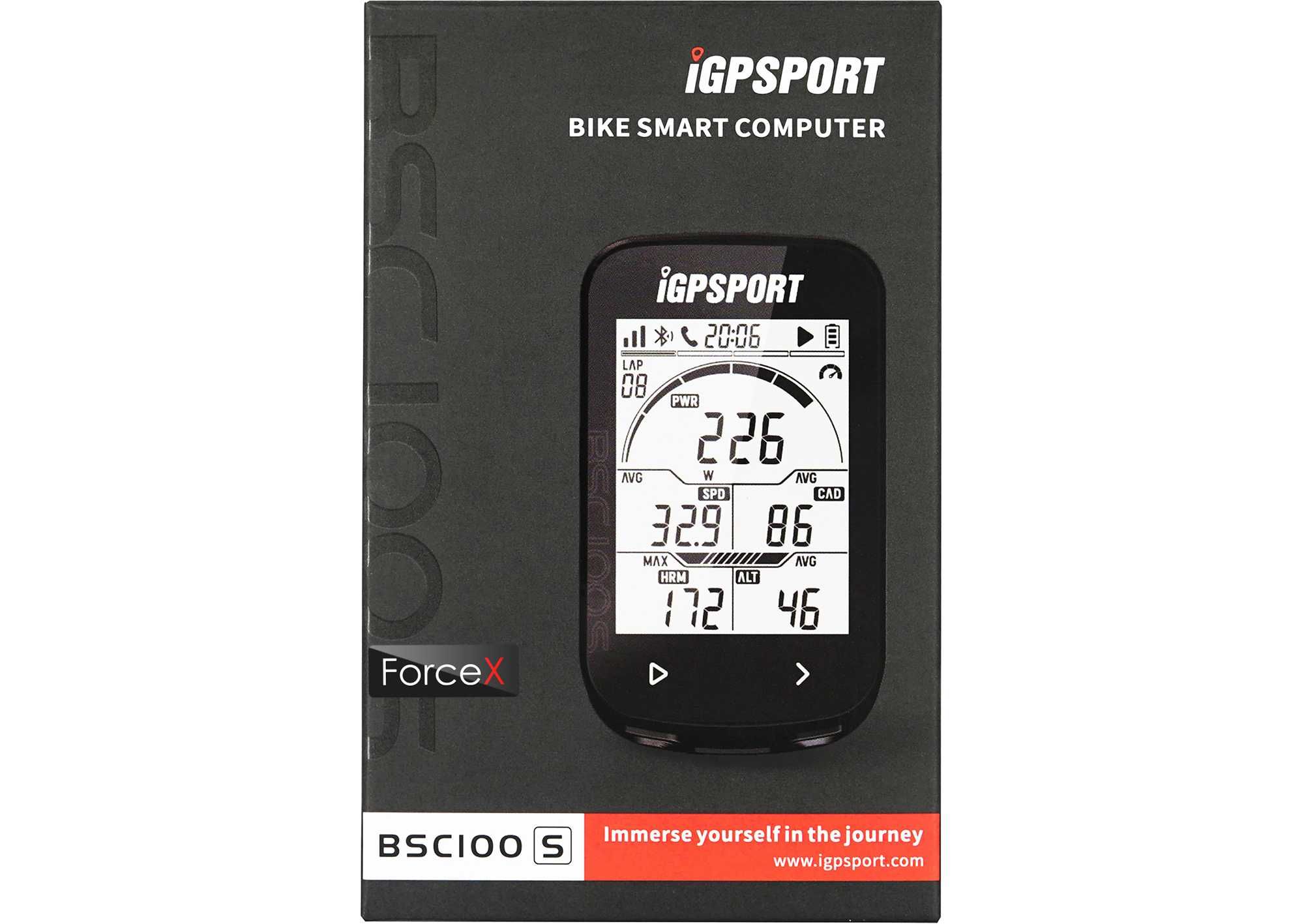 Велокомпьютер iGPSport BSC100S с GPS и подсветкой (Гарантия)